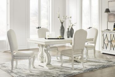 Arlendyne Antique White 5 Piece Dining Set