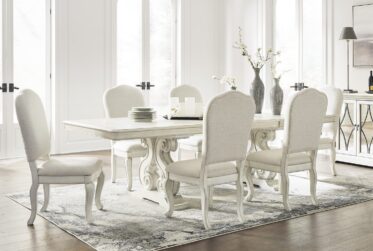 Arlendyne Antique White 7 Piece Dining Set
