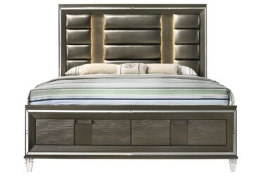Twenty Nine Copper King Bed With Storage