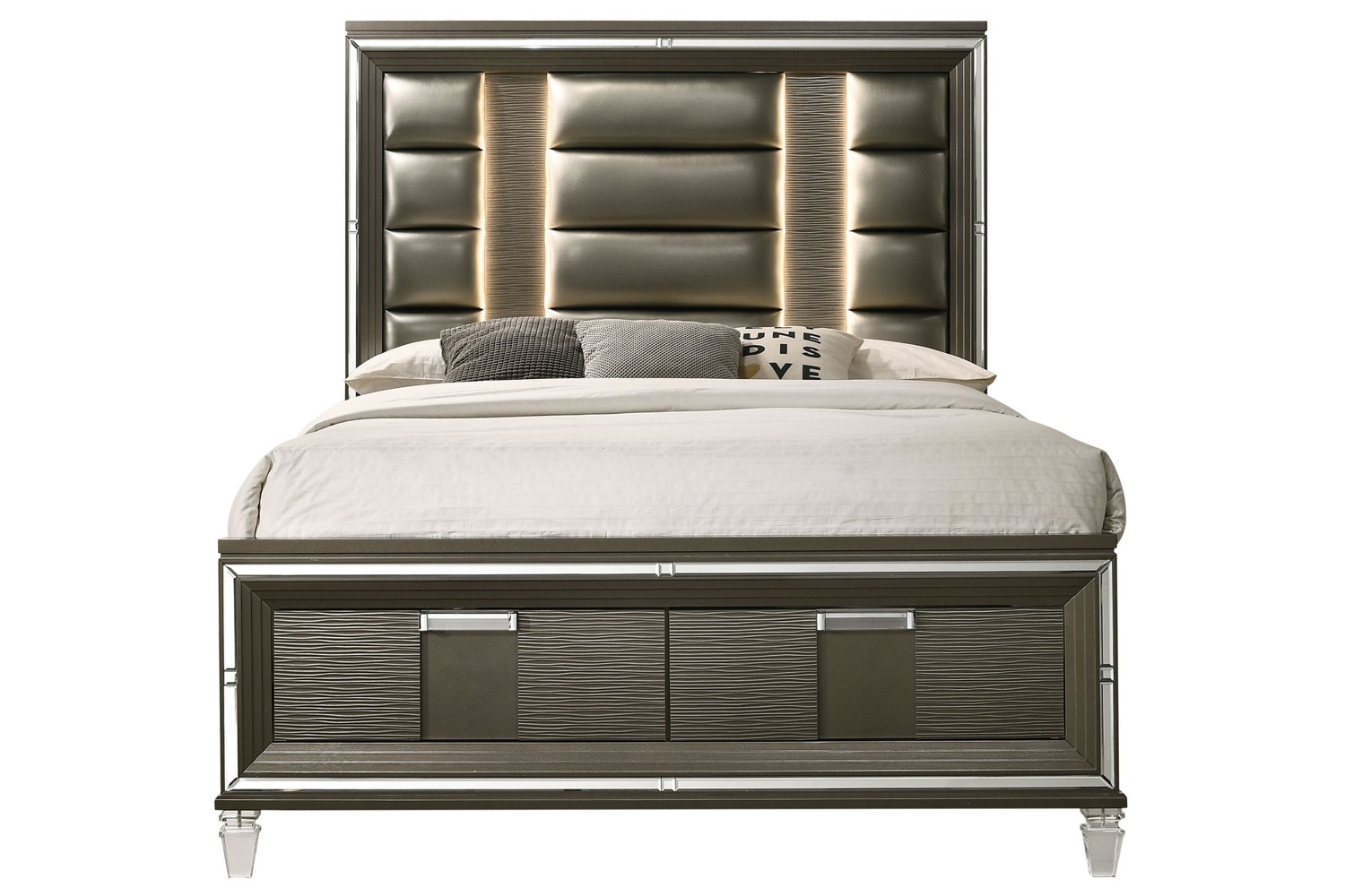 Twenty Nine Copper Queen Bed With Storage