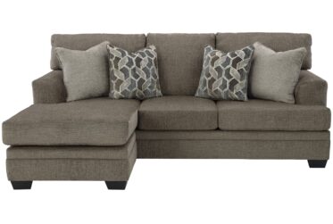 Stonemeade Nutmeg Sofa With Reversible Chaise