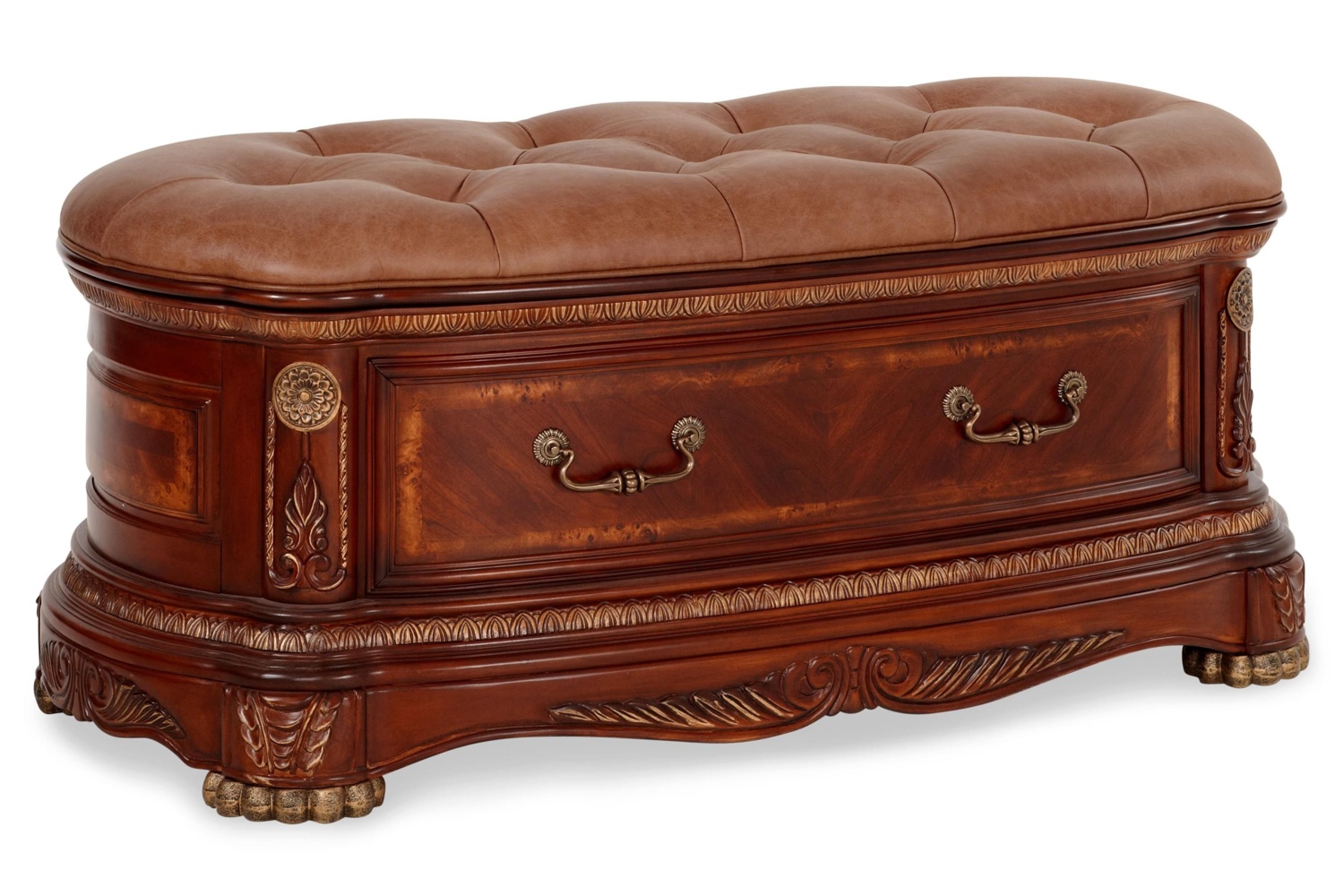 Cortina Leather Bedside Bench