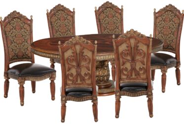 Villa Valencia Round 7 Piece Dining Set