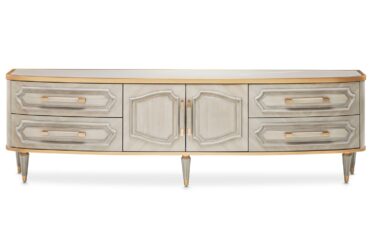 St. Charles Dove Gray Media Cabinet
