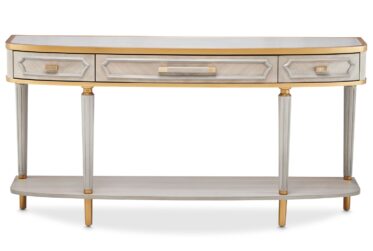 St. Charles Dove Gray Console Table
