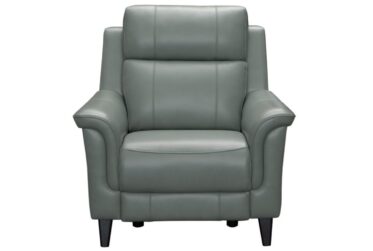 Kester Lorenzo Mint Leather Power Recliner