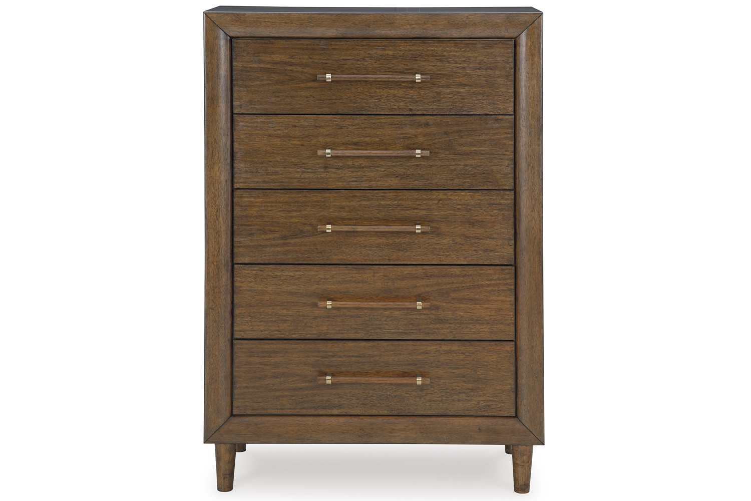 Lyncott Brown 5-Drawer Chest