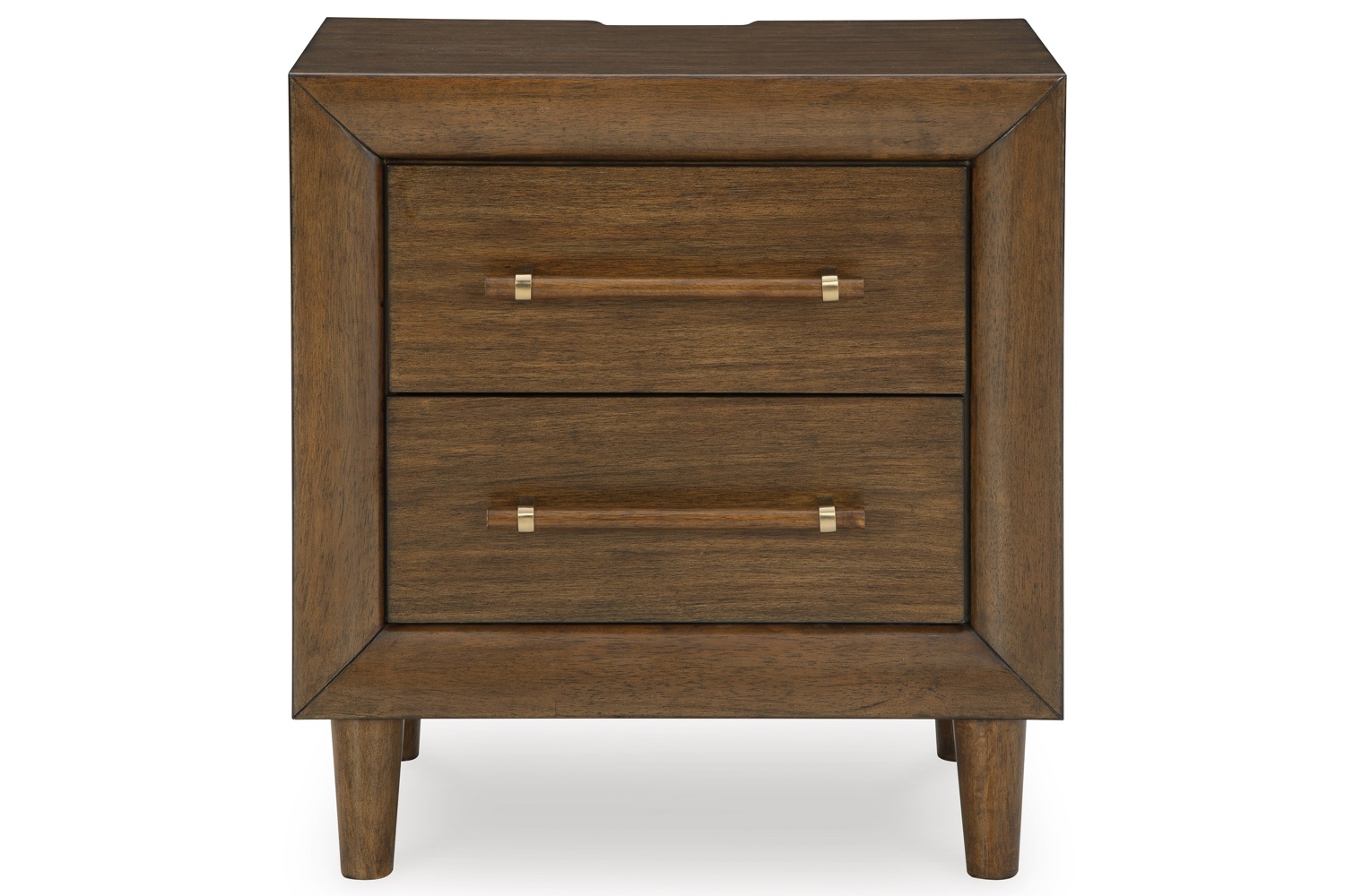 Lyncott Brown 2-Drawer Nightstand