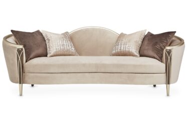Villa Cherie Hazelnut Sofa By Michael Amini