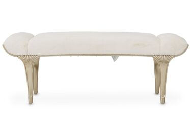 Villa Cherie Hazelnut Bed Bench By Michael Amini