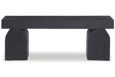 Holgrove Black Accent Bench