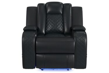 Carlo Black Power Recliner
