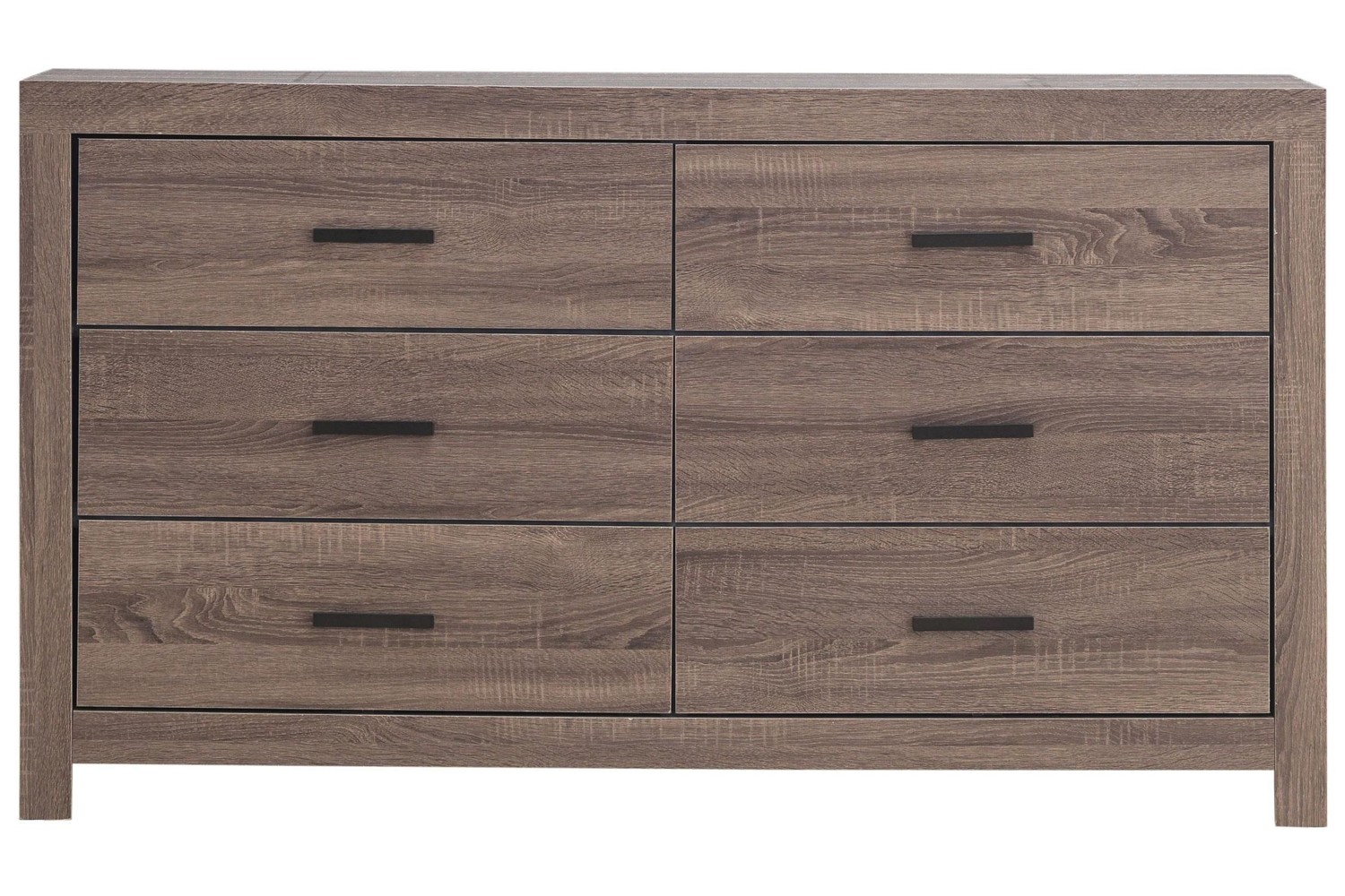 Brantford Barrel Oak 6-Drawer Dresser