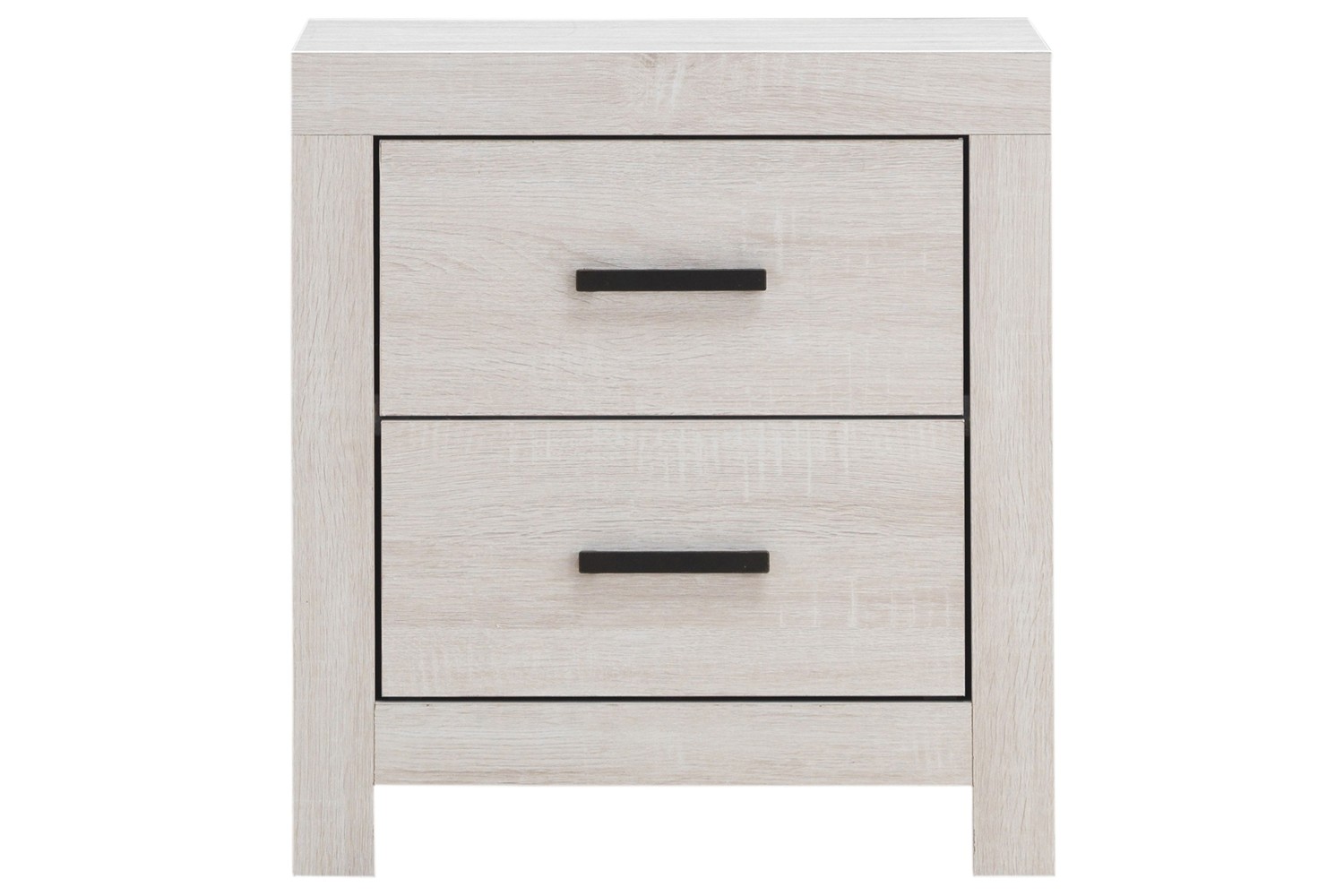 Brantford Coastal White 2-Drawer Nightstand