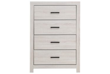 Brantford Coastal White 4-Drawer Chest