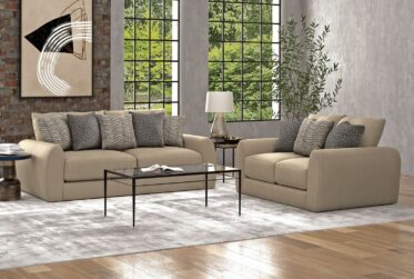 Ezra Twine 2 Piece Sofa & Loveseat