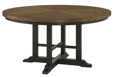 Hilara Espresso Round Dining Table