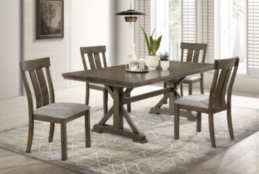 Lloyd Brown Rectangular 5 Piece Dining Set