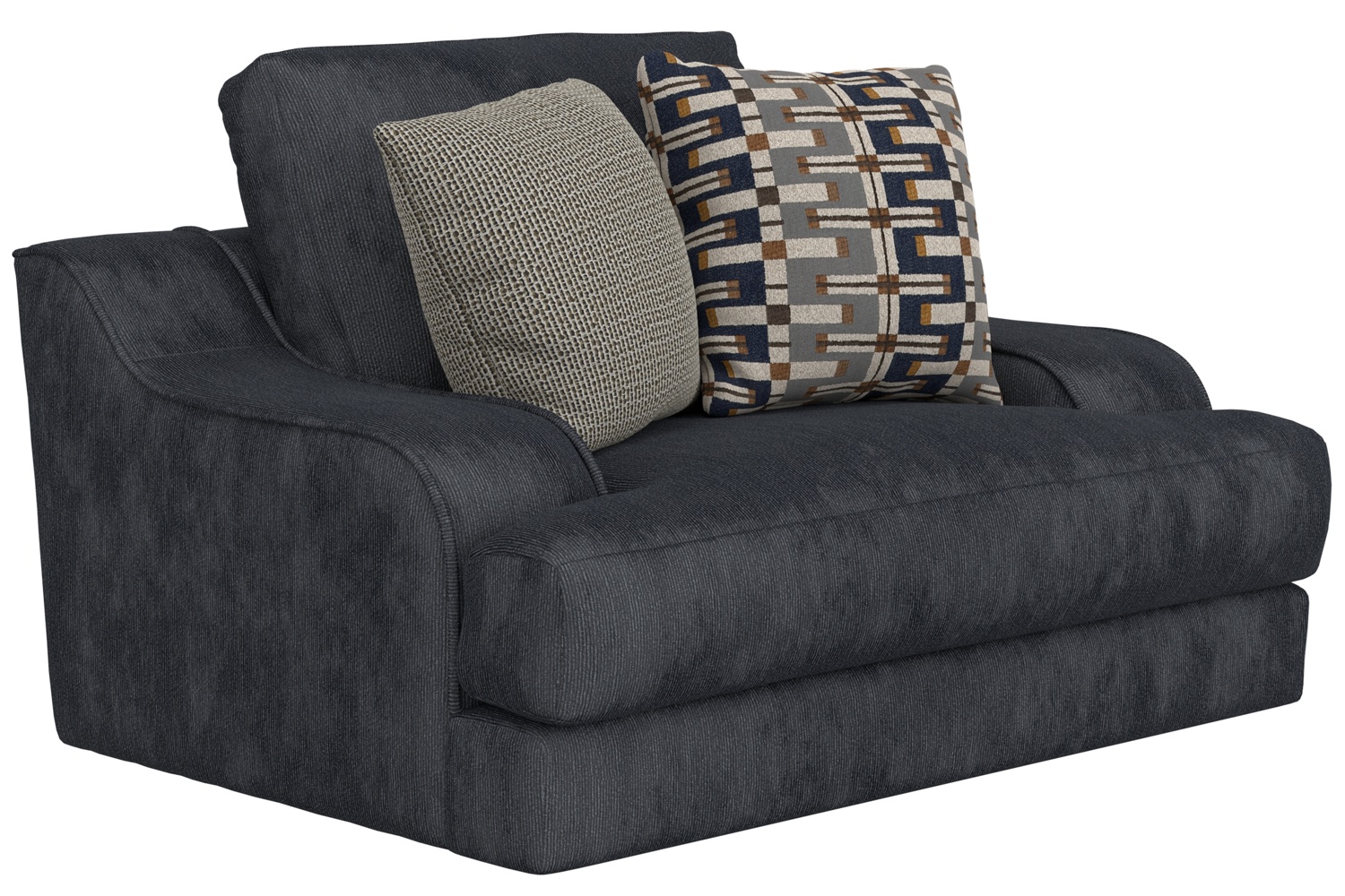 Olympus Sapphire Oversized Chair - Georgia Furniture Mart