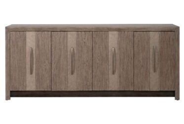 Lafayette Weathered Tobacco 4-Door Accent Cabinet