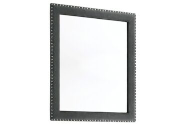 Melody Gray Upholstered Mirror