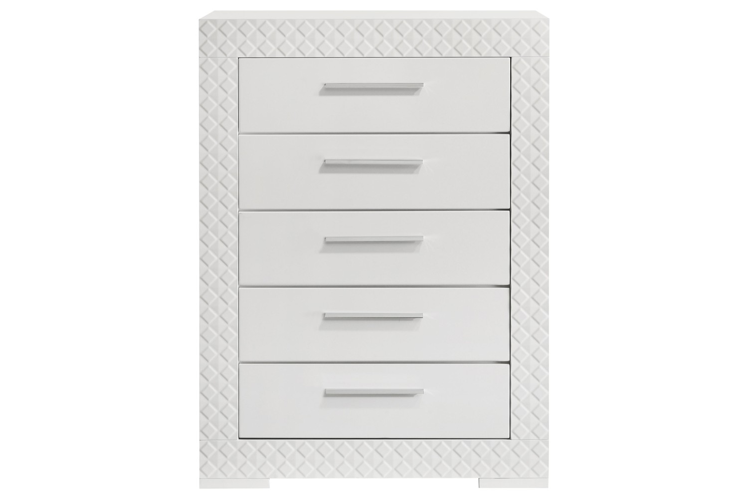 Ives White 5-Drawer Chest