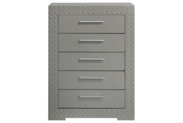 Ives Gray 5-Drawer Chest