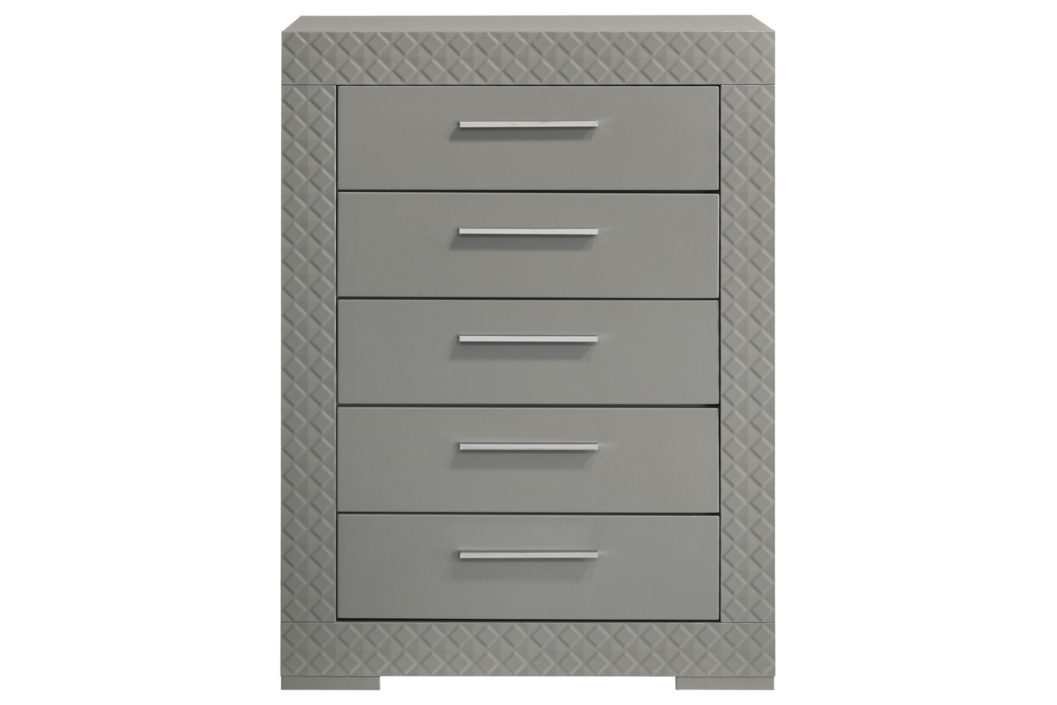 Ives Gray 5-Drawer Chest