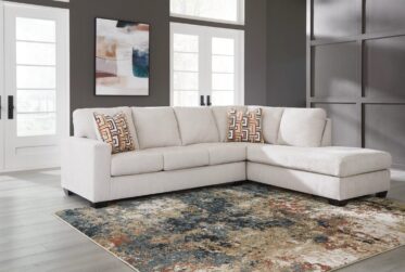 Aviemore Stone 2-Piece Sectional With Right Chaise