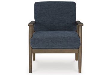 Bixler Navy Accent Chair