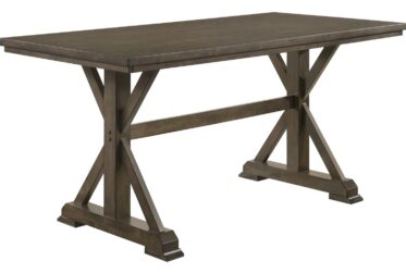 Lloyd Brown Rectangular Counter Height 2 Piece Dining Table