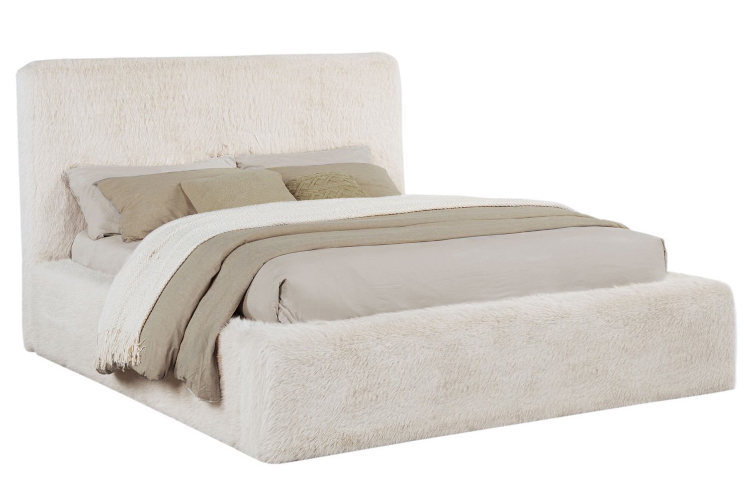 Rebecca Cream King Bed