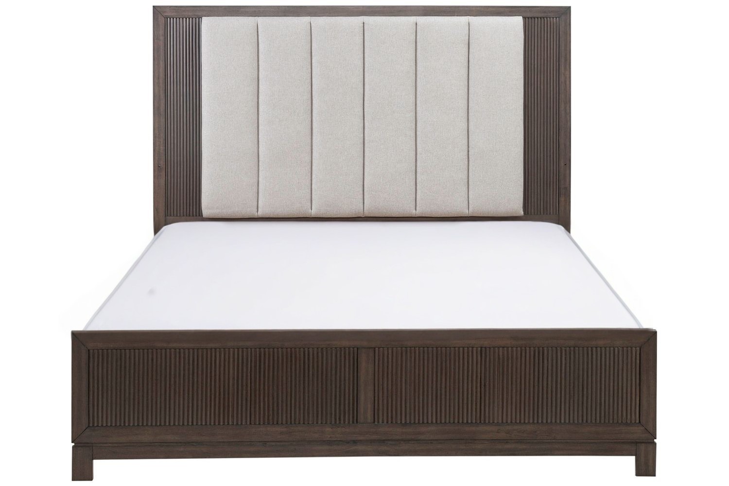 Modern Edge Caffe Queen Upholstered Bed