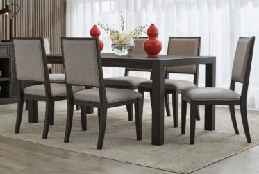 Modern Edge Caffe 7 Piece Dining Set