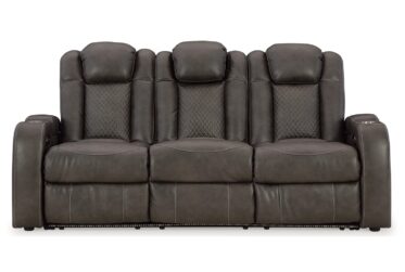 Fyne-Dyme Shadow Power Reclining Sofa