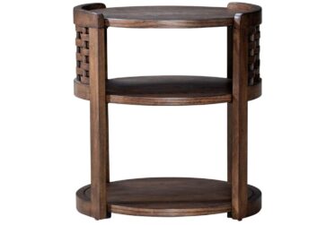 Warren Park Coffee Brown End Table