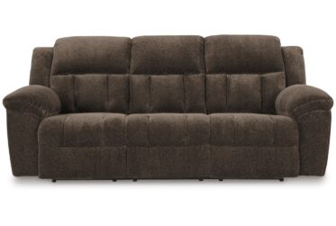 Frohn Chocolate Reclining Sofa
