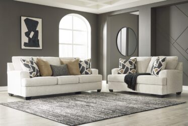 Heartcort Quartz 2 Piece Sofa & Loveseat Set