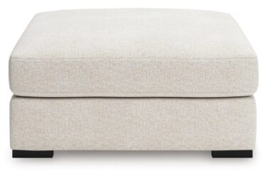 Donelson Creek Vanilla Oversized Accent Ottoman
