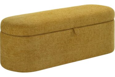 Philipa Gold Storage Bench