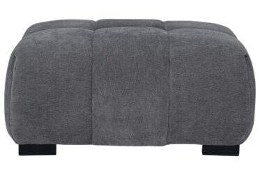 Octavia Charcoal Ottoman