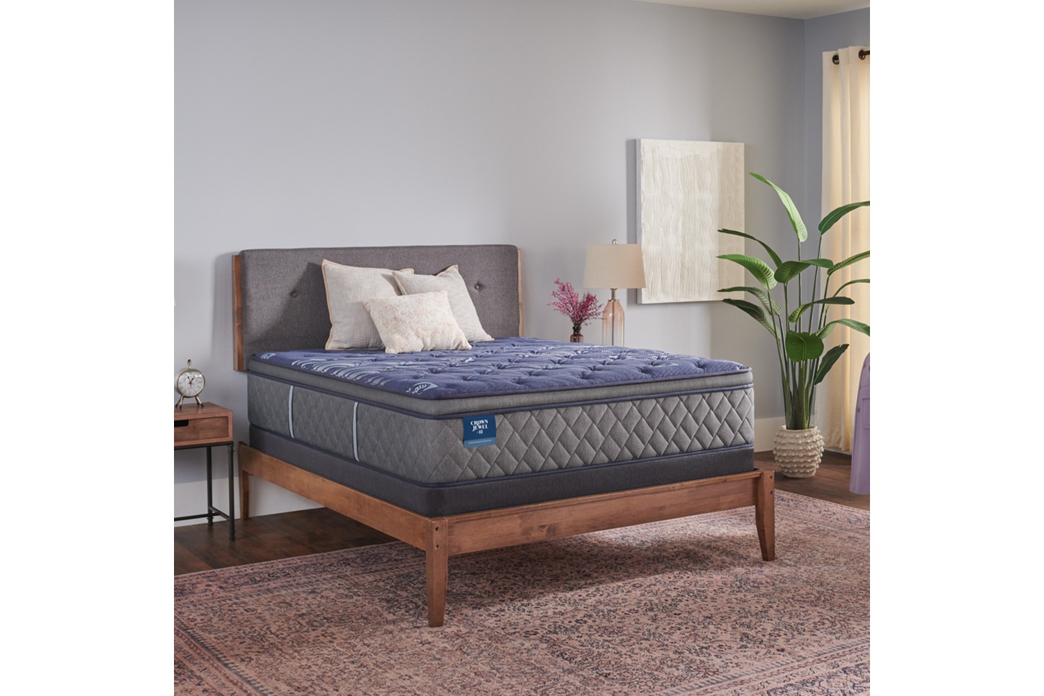 Crown Jewel By Sealy® Eighth & Park 15” Soft Euro Pillow Top