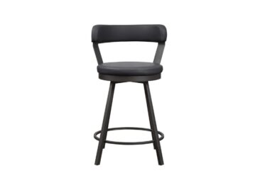 Tempa Dark Gray Counter Height Swivel Chair