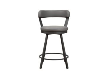 Tempa Light Gray Counter Height Swivel Chair