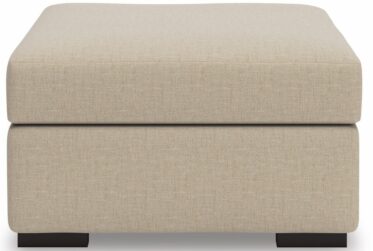 LadyMae Twill Oversized Accent Ottoman
