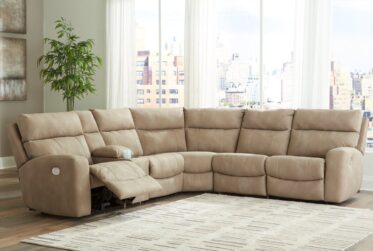 Next-Gen Durapella Sand 6-Piece Power Reclining Sectional