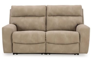 Next-Gen Durapella Sand Power Reclining Loveseat