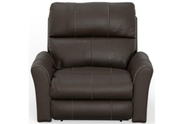 Fredda Coffee Leather Power Recliner