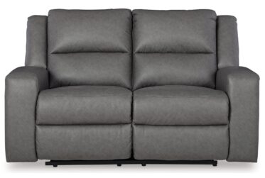 Brixworth Slate Reclining Loveseat
