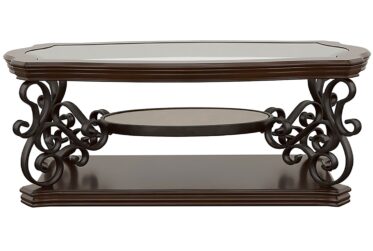 Laney Deep Merlot Coffee Table